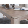 Table extensible bois chêne sagerau 160-200 cm