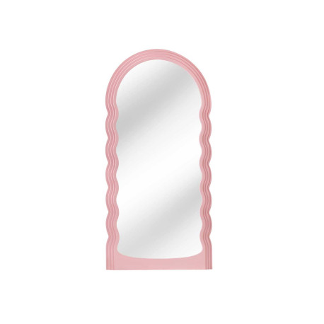 Miroir mural vague rose 160 cm