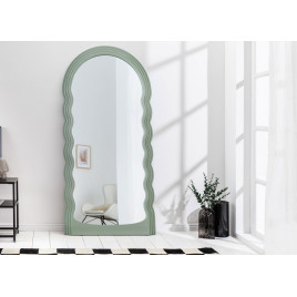 Miroir mural vague vert sauge 160 cm