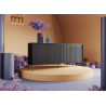 Buffet moderne 4 portes noir 193 cm