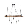 Suspension poutre 152 cm avec 5 lumières