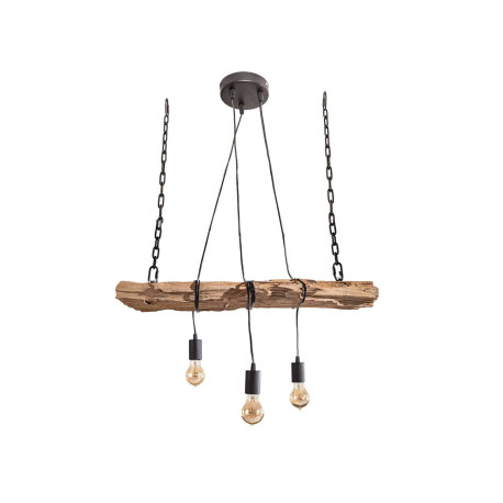 Suspension poutre 70 cm avec 3 lumières