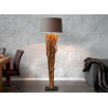 Lampadaire sur pied 175 cm en bois flotté