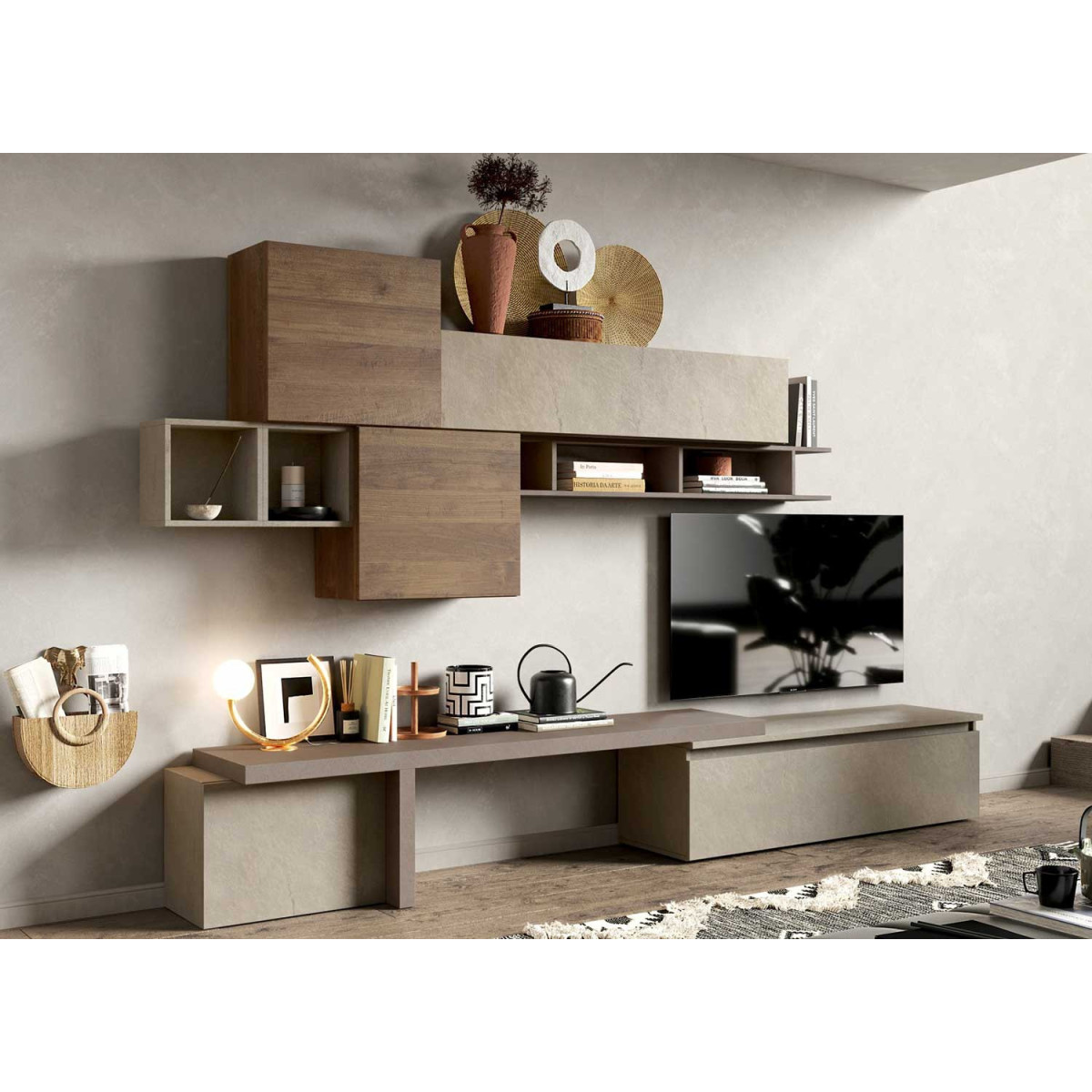 Ensemble tv moderne 9 meubles