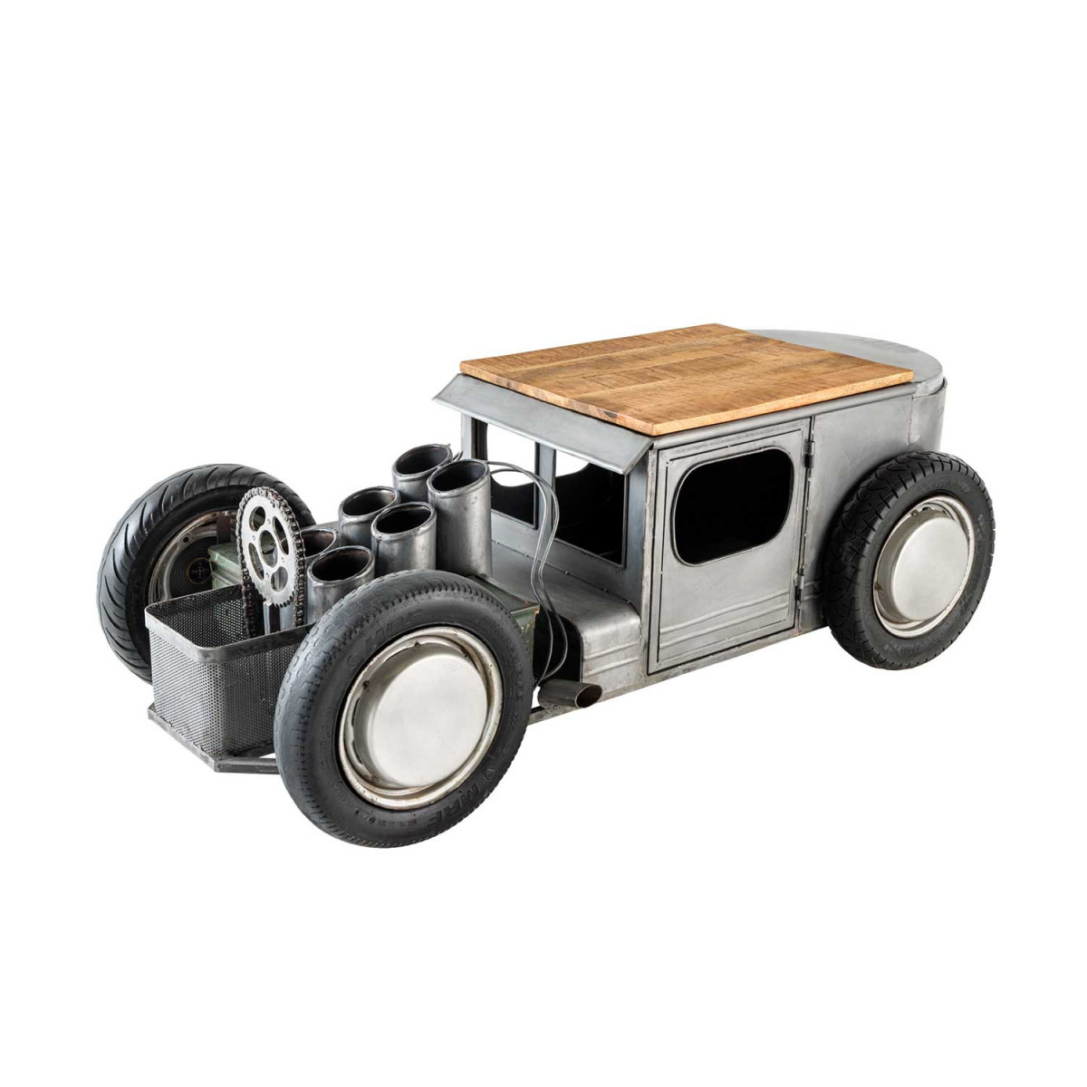 Table basse originale vintage voiture 165 cm