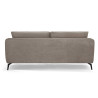 Canapé 3 places tissu beige foncé 197 cm