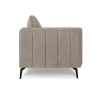 Canapé 3 places tissu beige foncé 197 cm