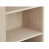 Meuble bibliothèque 2 tiroirs et compartiments de rangement