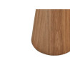 Table d'appoint ronde 45 cm chêne