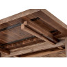 Table de salle à manger 180 cm bois brun