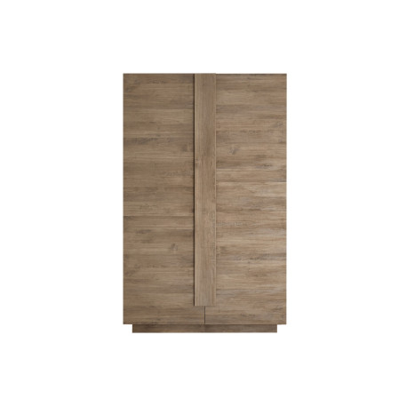 Meuble rangement haut 2 portes chêne 193 cm