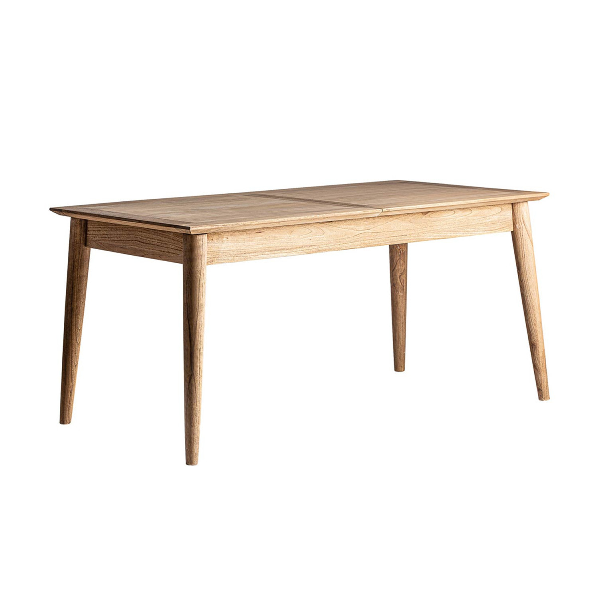 Table extensible en bois 1 allonge 160-220 cm Giulia