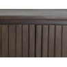 Détail des façades du meuble