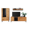 Ensemble de meubles tv en bois massif 319 cm AREZZO
