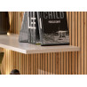 Ensemble TV suspendu design cachemire et chêne Gusto
