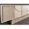 Meuble TV manguier et acacia 4 portes Davis