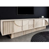Meuble TV manguier et acacia 4 portes Davis