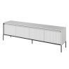 Meuble TV 4 portes blanc 193 cm Trend