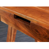 Bureau 2 tiroirs en bois d'acacia Lucia