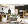Armoire enfant 2 portes Pixel