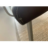 Banc simili cuir marron foncé 155 cm "SECONDE VIE"