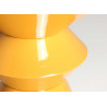 Table d'appoint en métal jaune orangé Freja