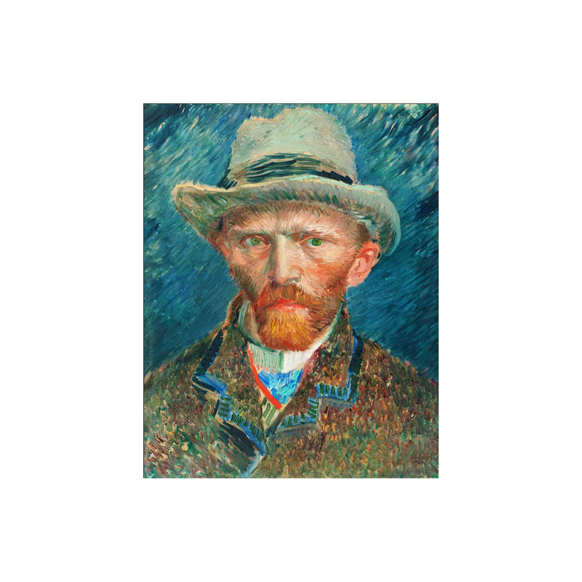 Toile portrait Van Gogh 160x210 cm