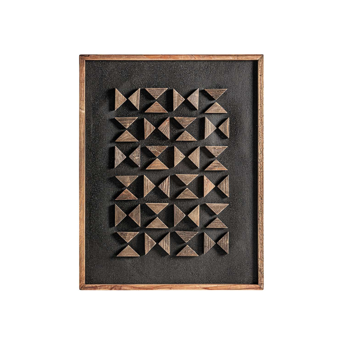 Tableau en bois de pin recyclé 62x82 cm