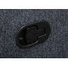 Canapé home cinéma 2 places tissu gris foncé Muse