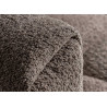 Canapé 4 places tissu bouclé marron 284 cm Libra