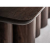 Table à manger acacia marron 260 cm Beker