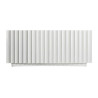 Buffet moderne en résine blanche 180 cm 4 portes Lumina