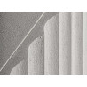 Buffet moderne en résine blanche 180 cm 4 portes Lumina