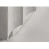 Meuble TV moderne 2m en résine blanche 4 portes Lumina