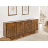 Buffet en manguier marron 4 portes Davis