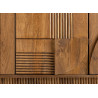 Buffet en manguier marron 4 portes Davis