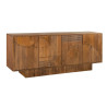 Buffet en manguier marron 4 portes Davis