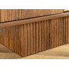 Buffet en manguier marron 4 portes Davis