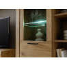 Ensemble TV moderne en bois chêne sauvage Jambo