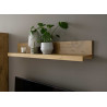 Ensemble TV moderne en bois chêne sauvage Jambo