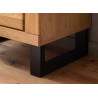 Buffet en bois 2 portes et 3 tiroirs Jambo