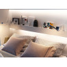 Lit blanc escamotable vertical 140x200 cm Bed Concept
