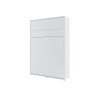 Lit blanc escamotable vertical 140x200 cm Bed Concept
