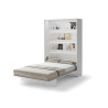 Lit blanc escamotable vertical 140x200 cm Bed Concept