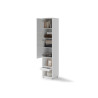 Colonne de rangement blanche pour lit vertical 140x200 cm Bed Concept