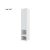 Colonne de rangement blanche pour lit vertical 140x200 cm Bed Concept