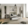 Appui-tête vert rembourré pour lit vertical 140 Bed Concept