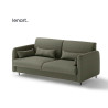 Canapé vert pour lit escamotable vertical 140x200 cm Bed Concept