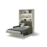 Canapé vert pour lit escamotable vertical 140x200 cm Bed Concept