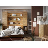 Lit mural double chêne artisan 140x200 cm Bed Concept